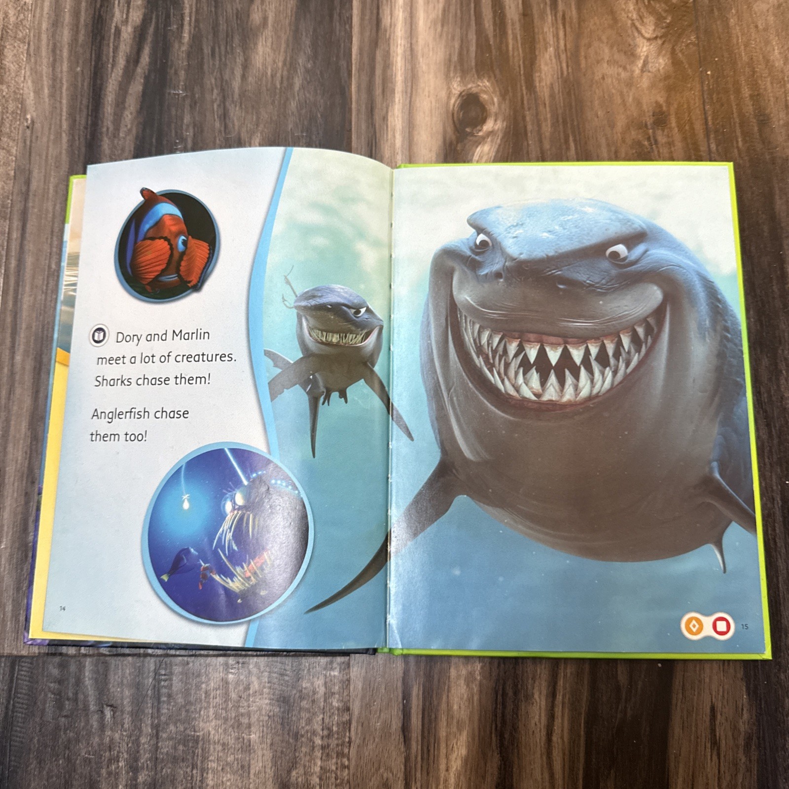 LeapFrog Tag Pen LeapReader book — Disney Pixar’s FINDING NEMO: LOST AND FOUND