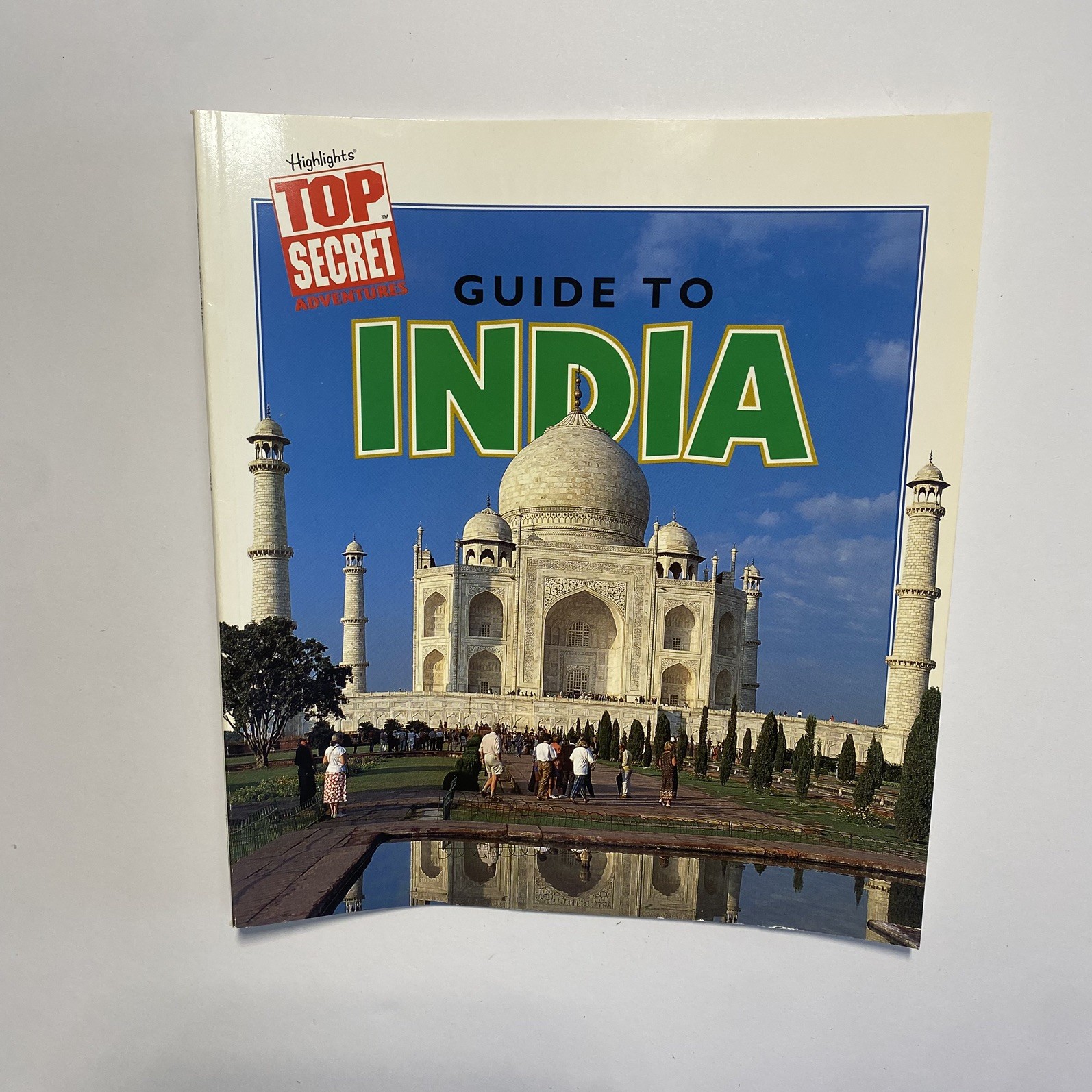 Highlights Top Secret Adventures book guides for India, Mexico, Brazil