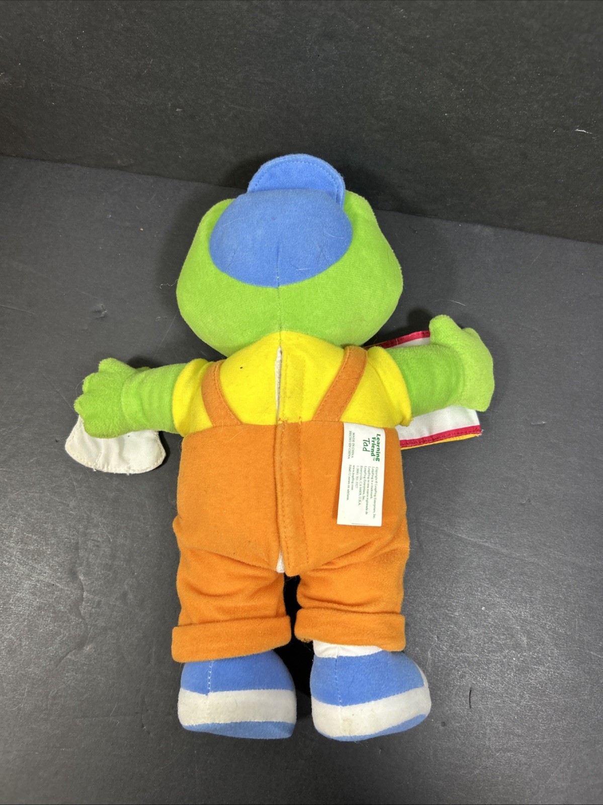 Vintage Baby Tad Leap Frog Hug & Learn Plush Talks And Sings Interactive WORKS