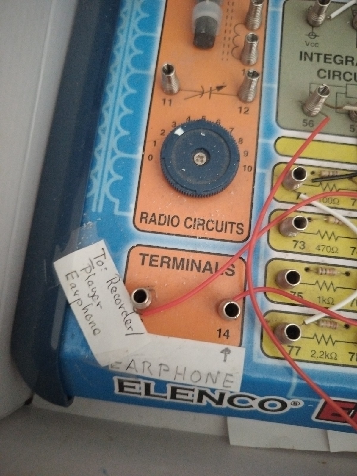 Vintage ELENCO Electronic Playground 130 Model EP-130 FOR PARTS Unknown