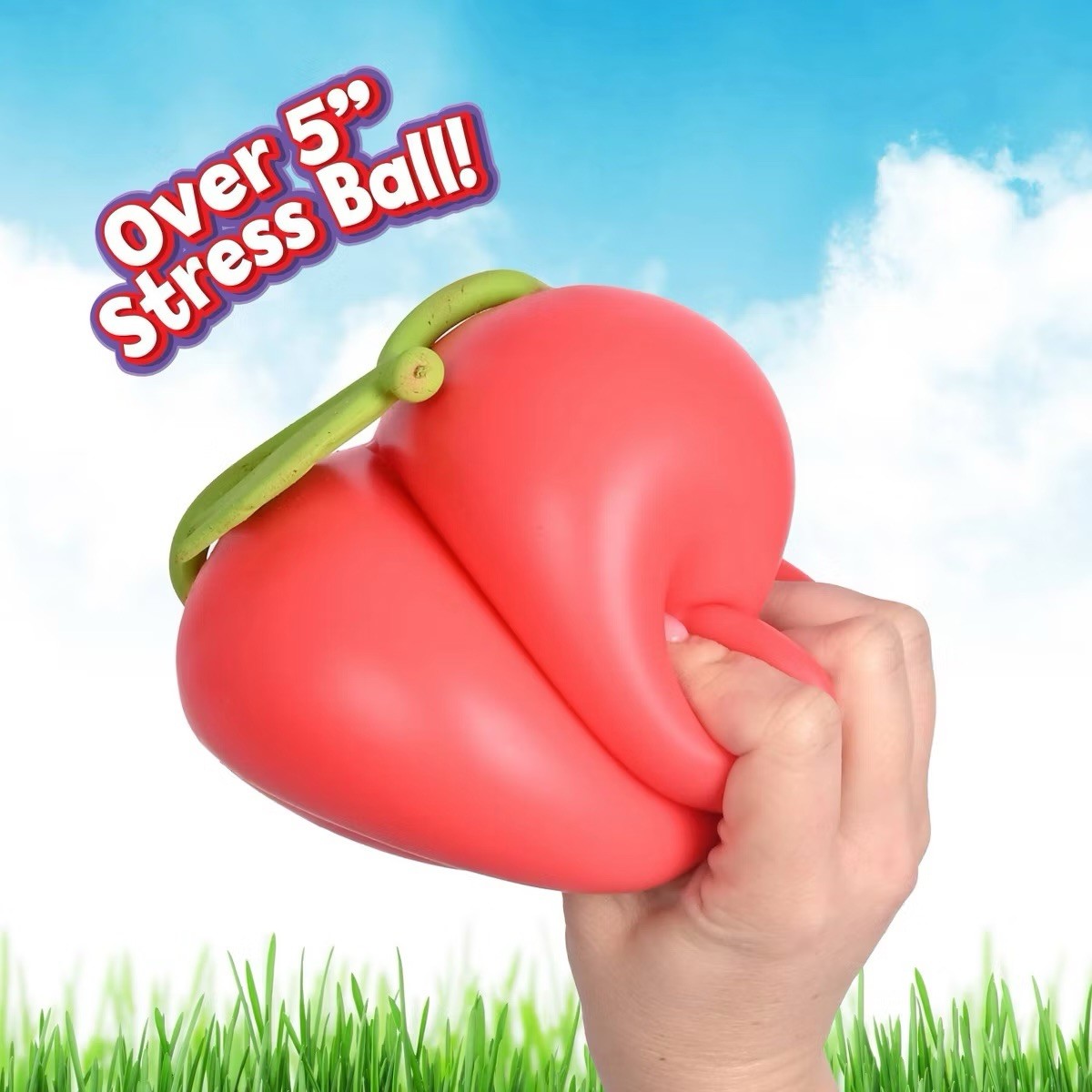 Squeezy Cherries Sunny Days New In Box Viral Squish Sensory Toy