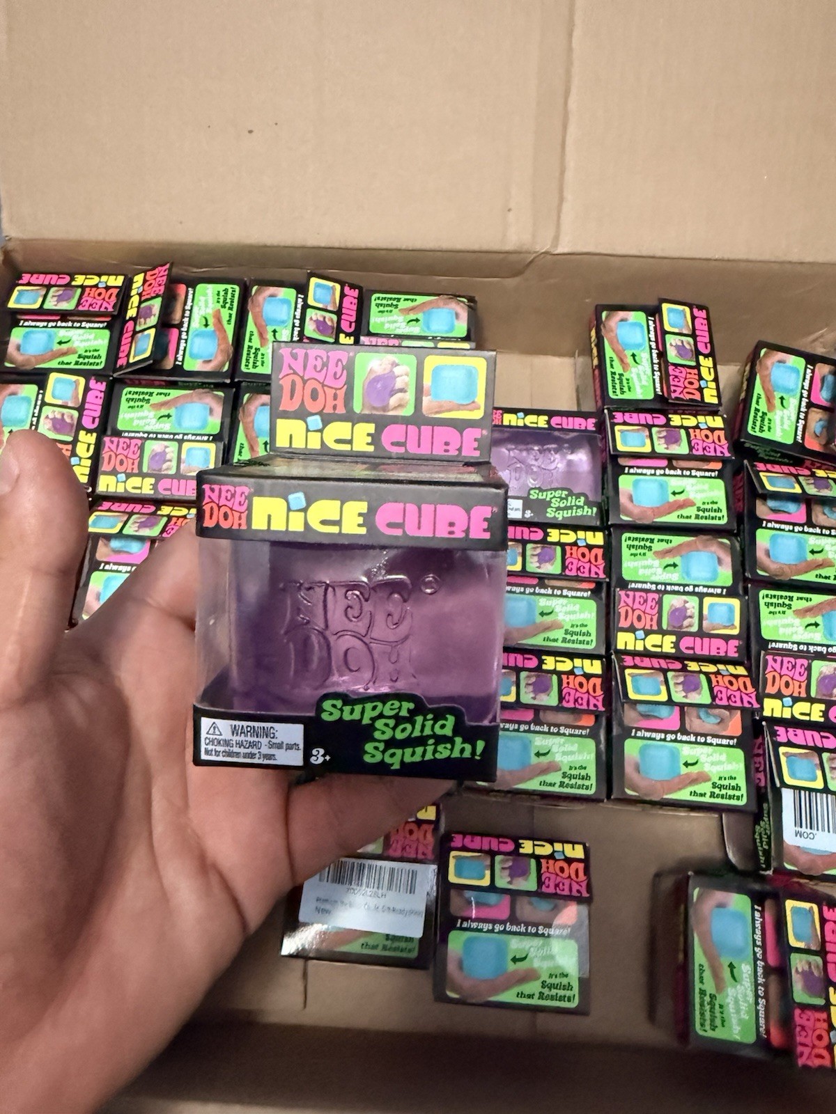🧊NEEDOH NICE CUBE BLUE,PINK,or PURPLE AUTHENTIC NEW!🧊