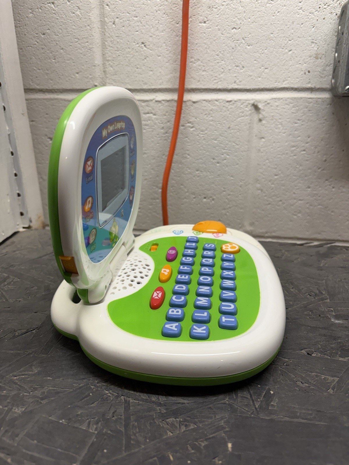 LeapFrog My Own Leaptop 19150 Green Learning Laptop Tested Working