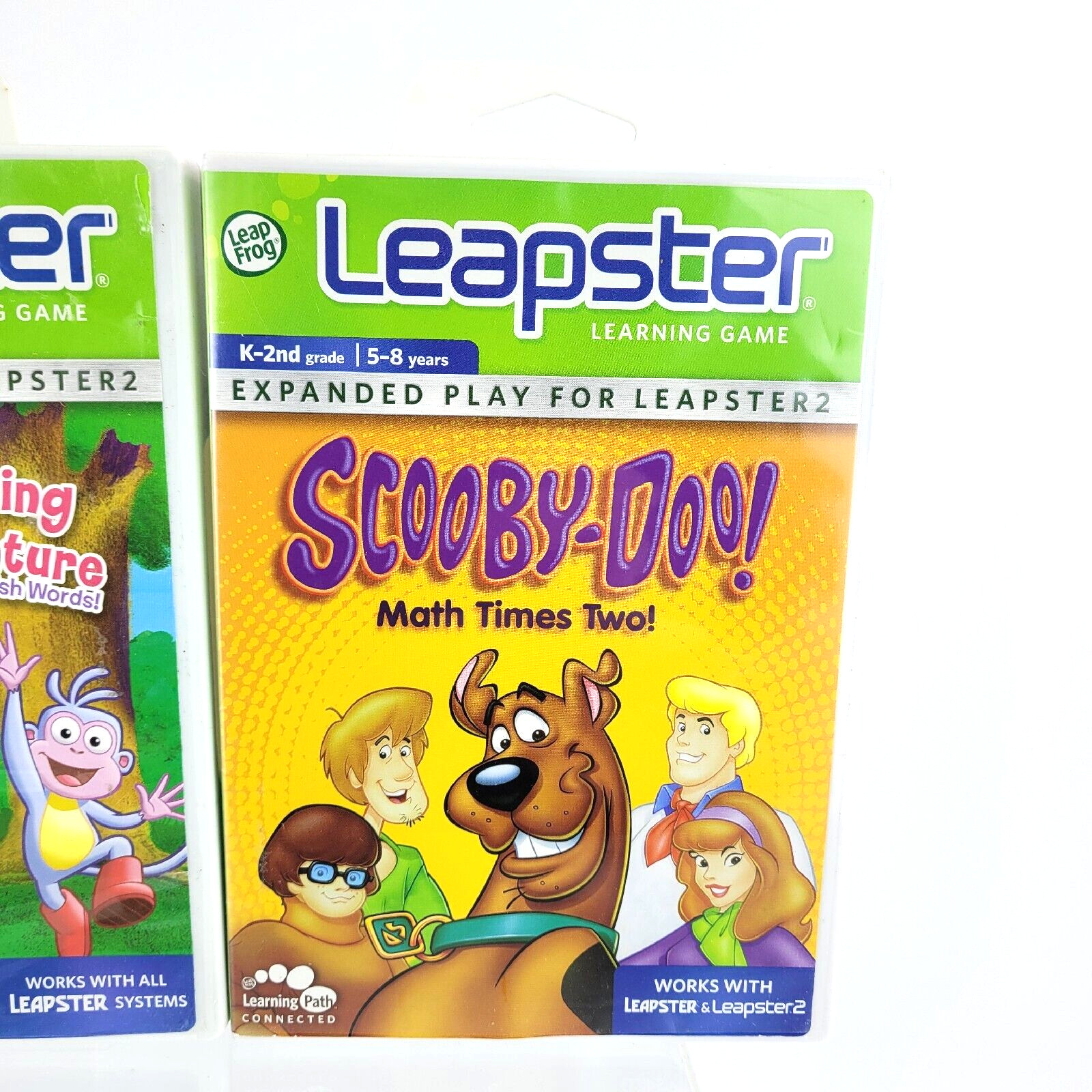 Lot of (10) Leapster Learning Games Cartridges & Cases Fun Educational Games