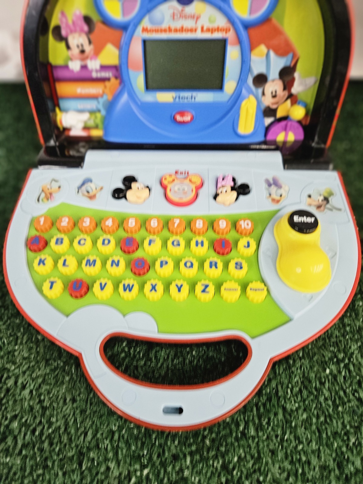 VTech Disney Junior Mickey Mouse Clubhouse Mousekadoer Learning Laptop Computer