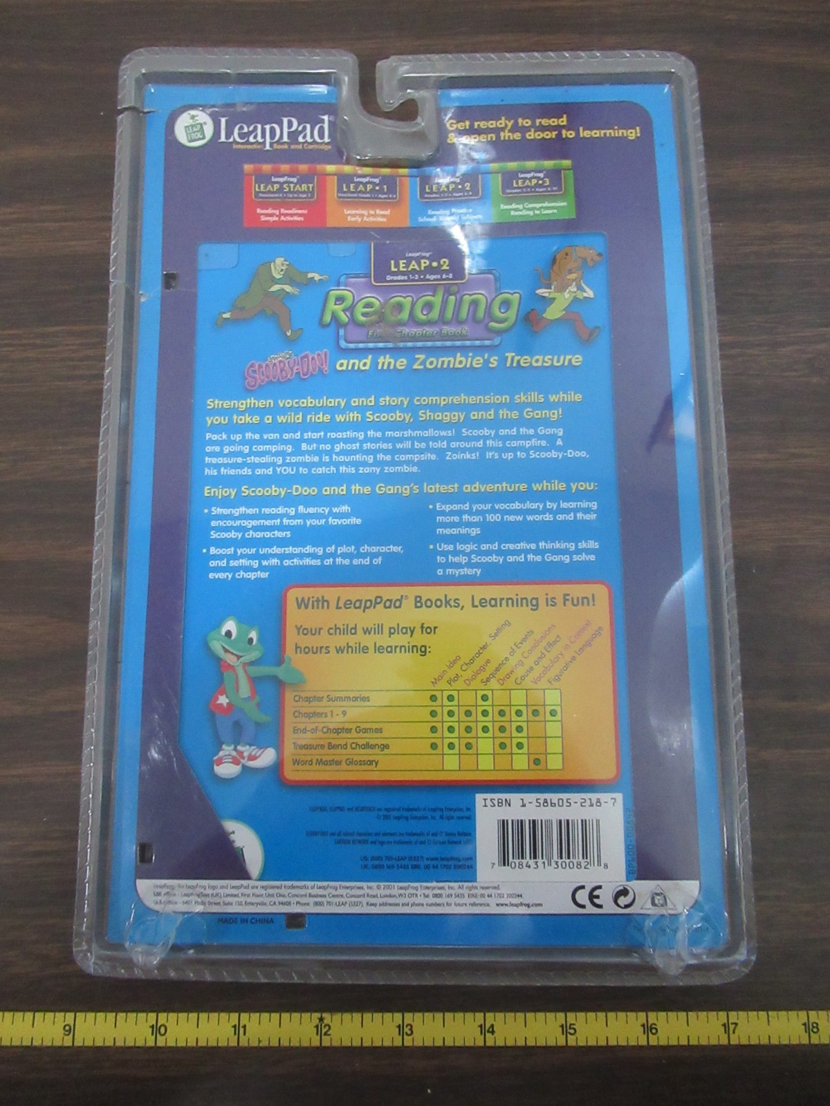 Leapfrog Reading Scooby-Doo and the Zombie’s Treasure NEW SEALED