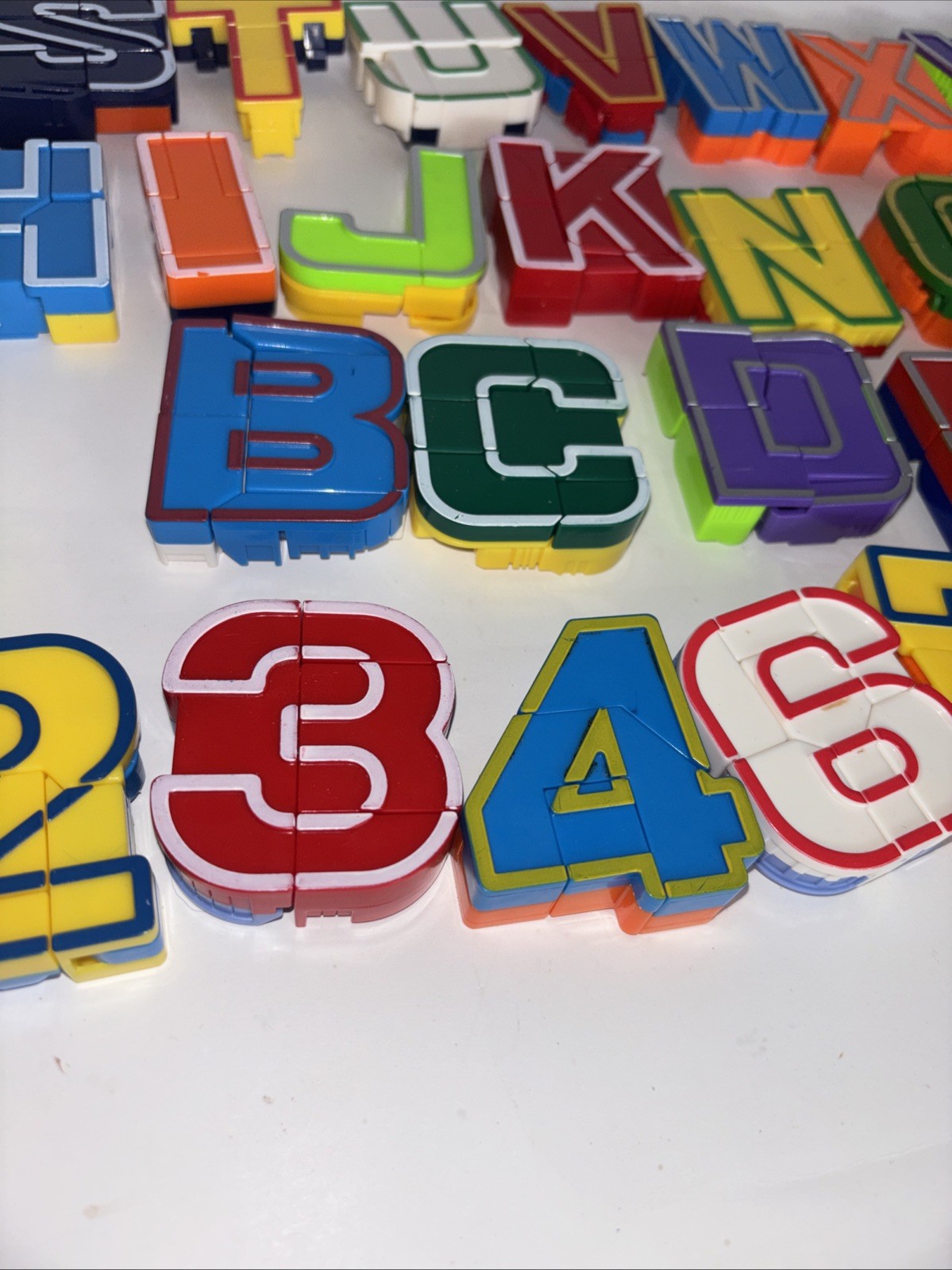 Lakeshore Learning Alphabet Alphabots Transforming Letters & Numbers Robot Toys
