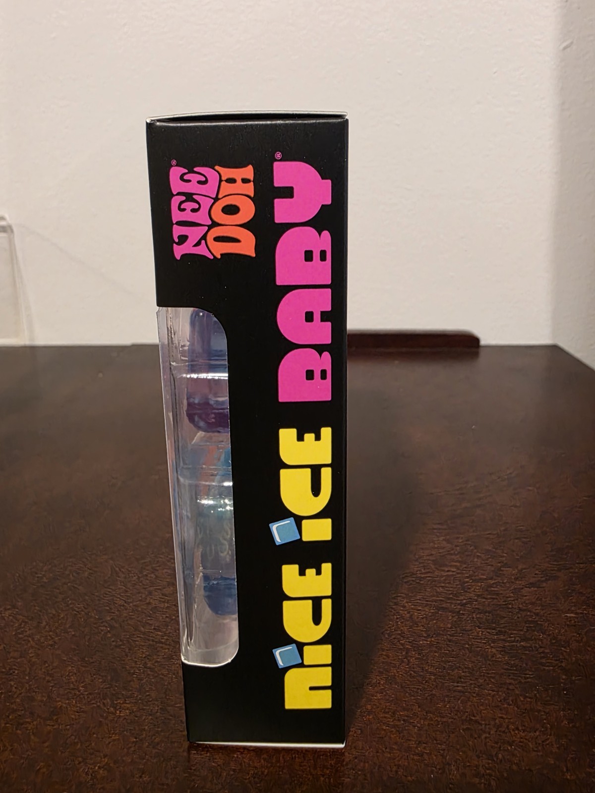 NeeDoh Nice Ice Baby 4 pack Mini Cube Pink Blue Purple Super Solid Squish