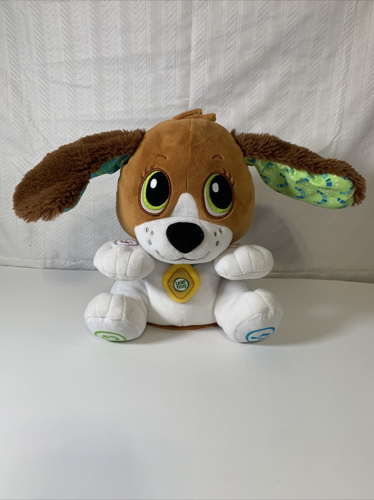 Leap Frog Speak and Learn Puppy Plush Interactive Speaking/Singing Dog Animated