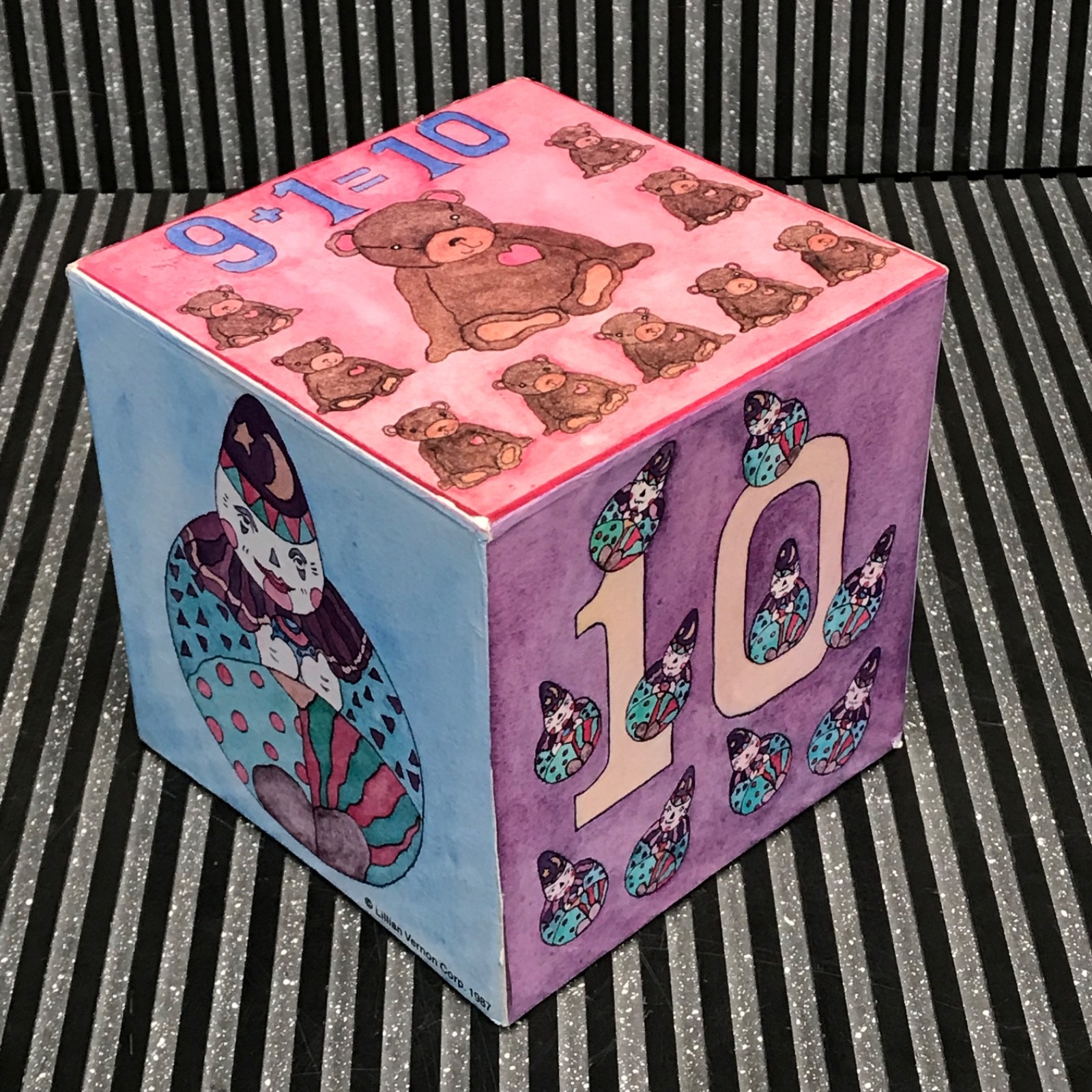Vtg. Whole Set 1987 Lillian Vernon Nesting Blocks Math, ABC”s, Numbers See Video