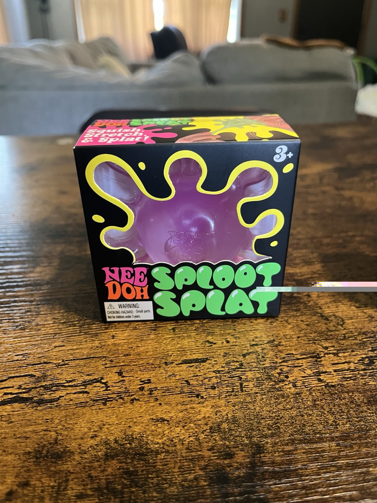Nee Doh Nice Cube & Sploot Splat Blue Purple Pink Squeeze Toys Ages 3+