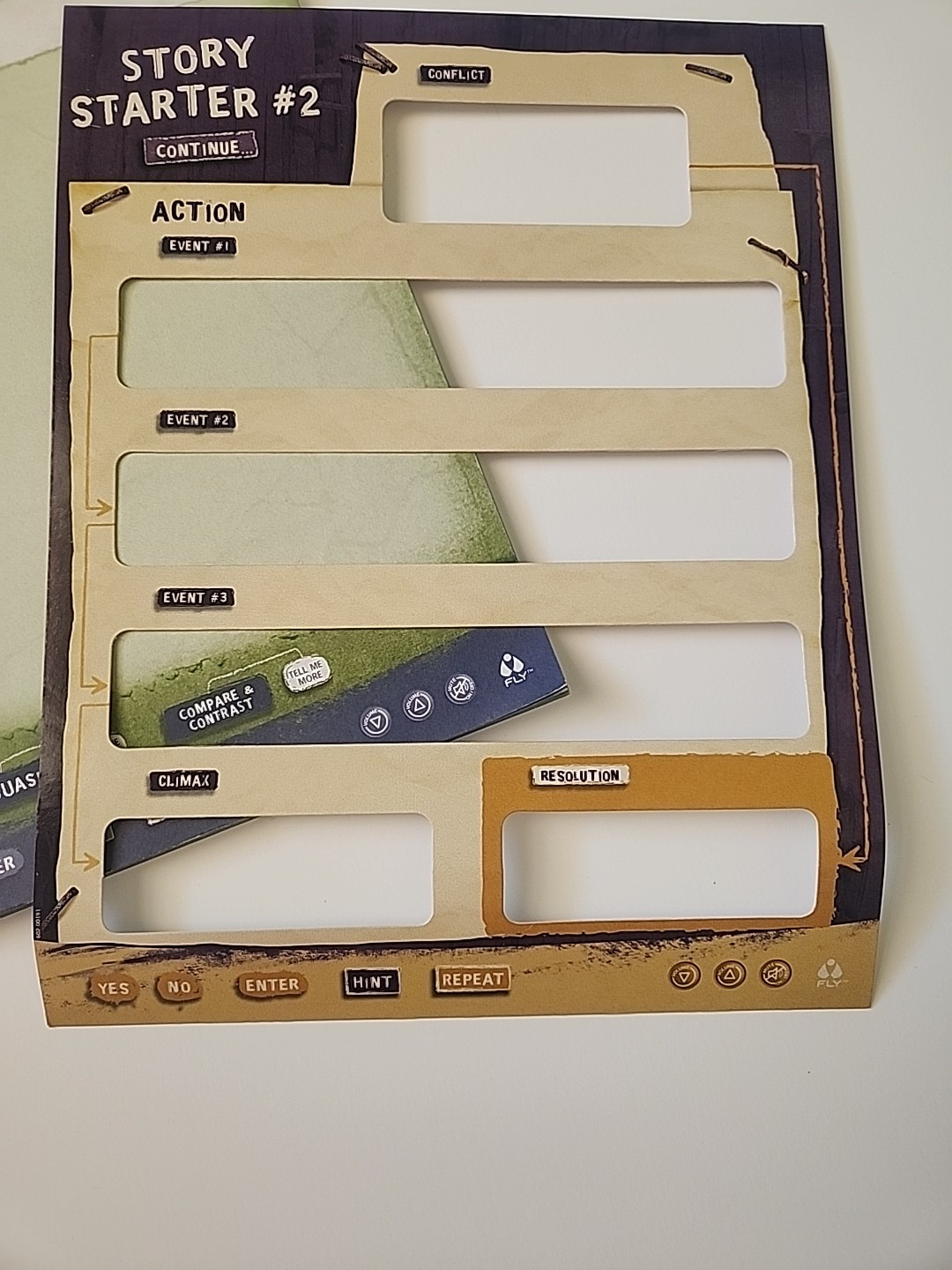 FLY Pen top Manual , Fly Through Writing Supplies Paper ~accessories Homeschool