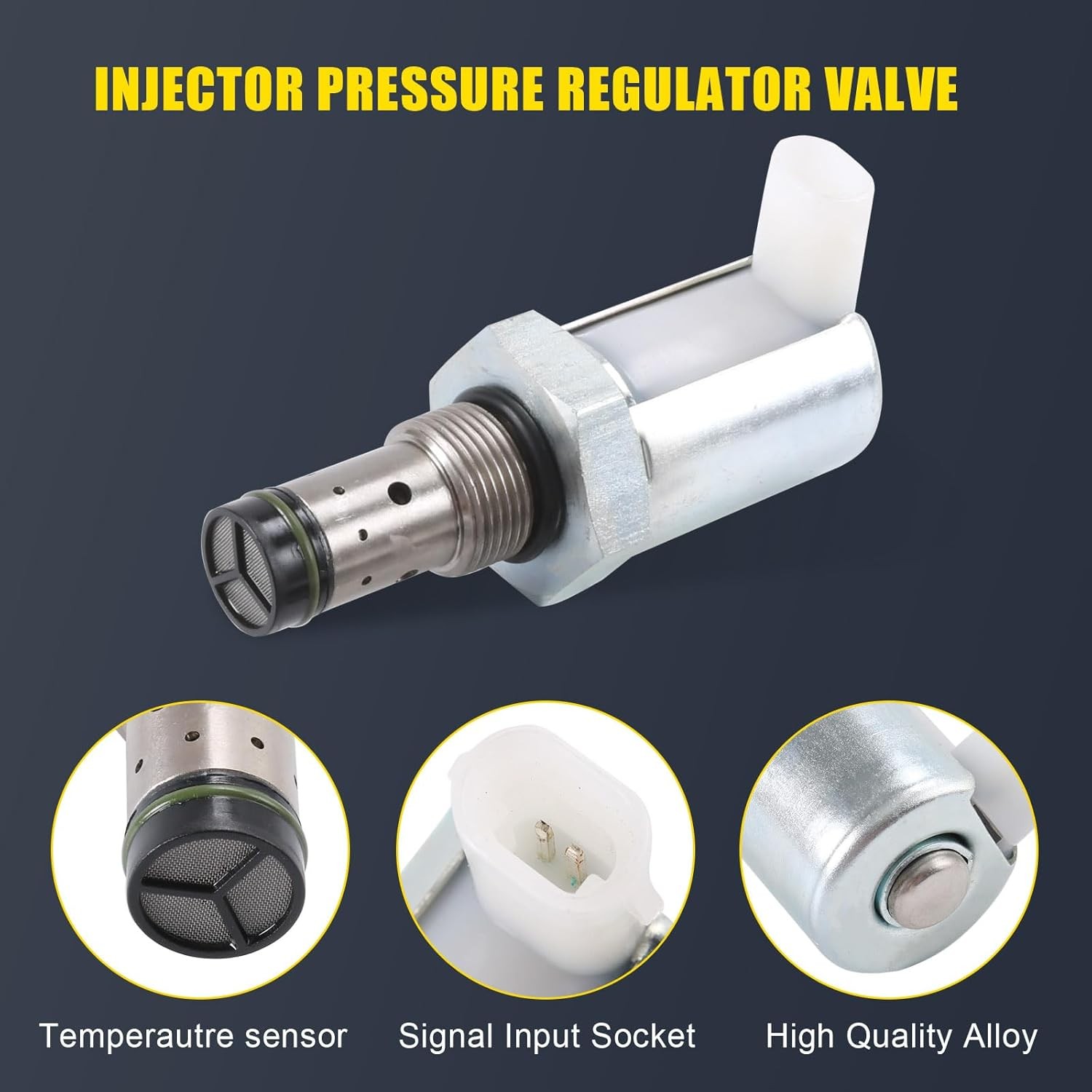 6.0 IPR Valve Injector Pressure Regulator with ICP Sensor & Pigtail Compatible w