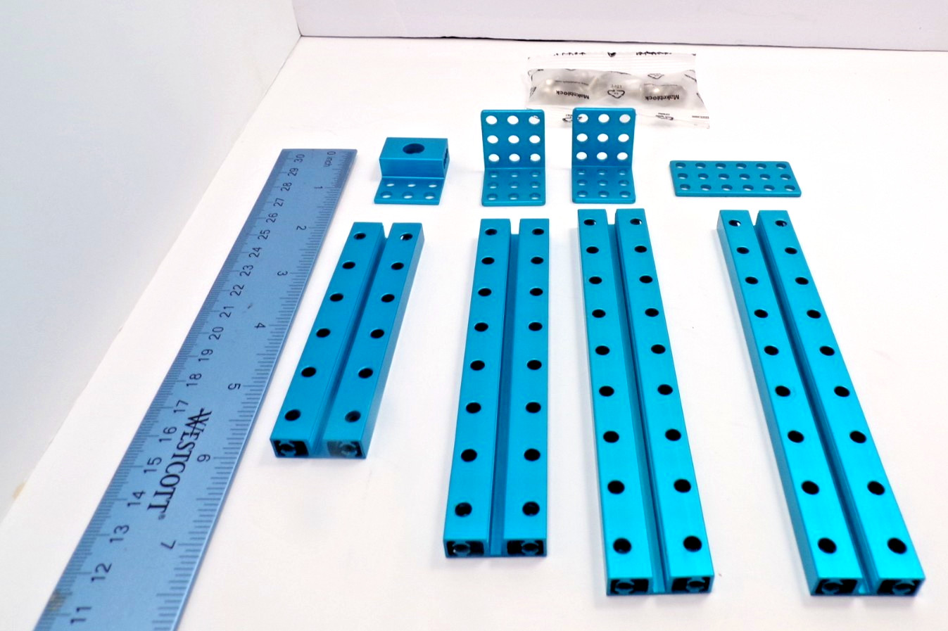 Makeblock parts from starter robot kit 0824-96 128 144 bracket plate + m4 screws