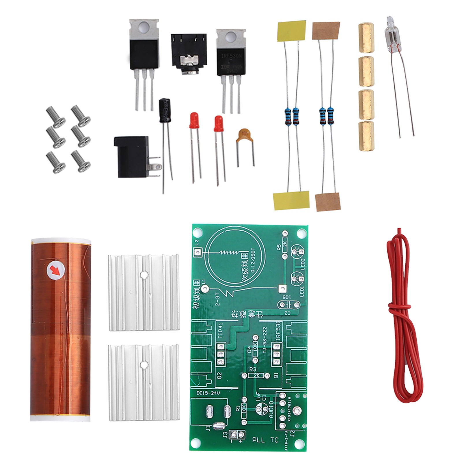 Coil Module Plasma Speaker Unassembled Mini Electronic Kit Tool 15W DC New
