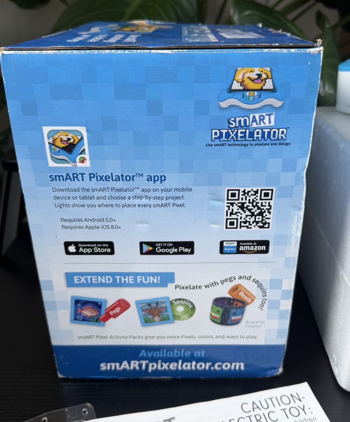 smART Pixelator Learning & Development Toy Game in Box w SD Card Tested & Works