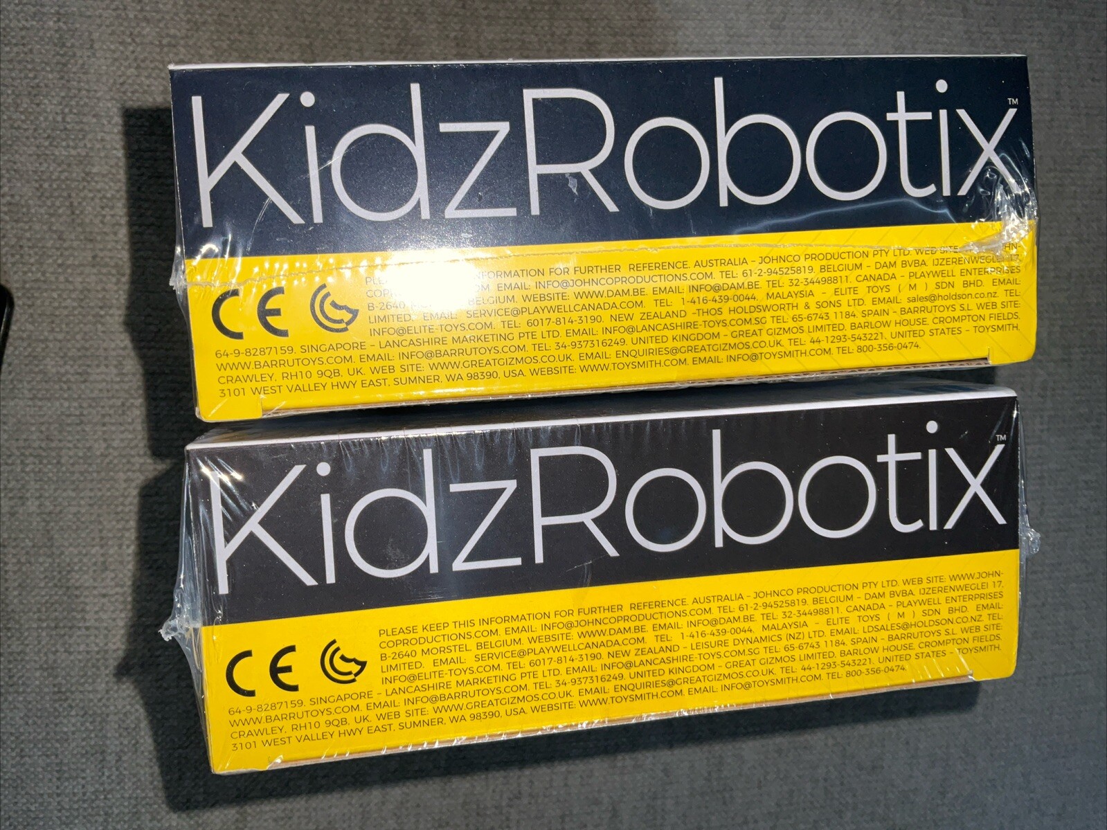 KidzRobotix Crazy Robot & Tin Can Robot Lot Of 2 NIB Ages 8+
