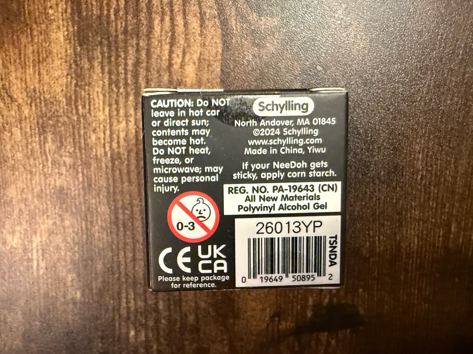 NeeDoh GLOW IN THE DARK (ORANGE) – SMALL – SEALED / BRAND NEW‼️