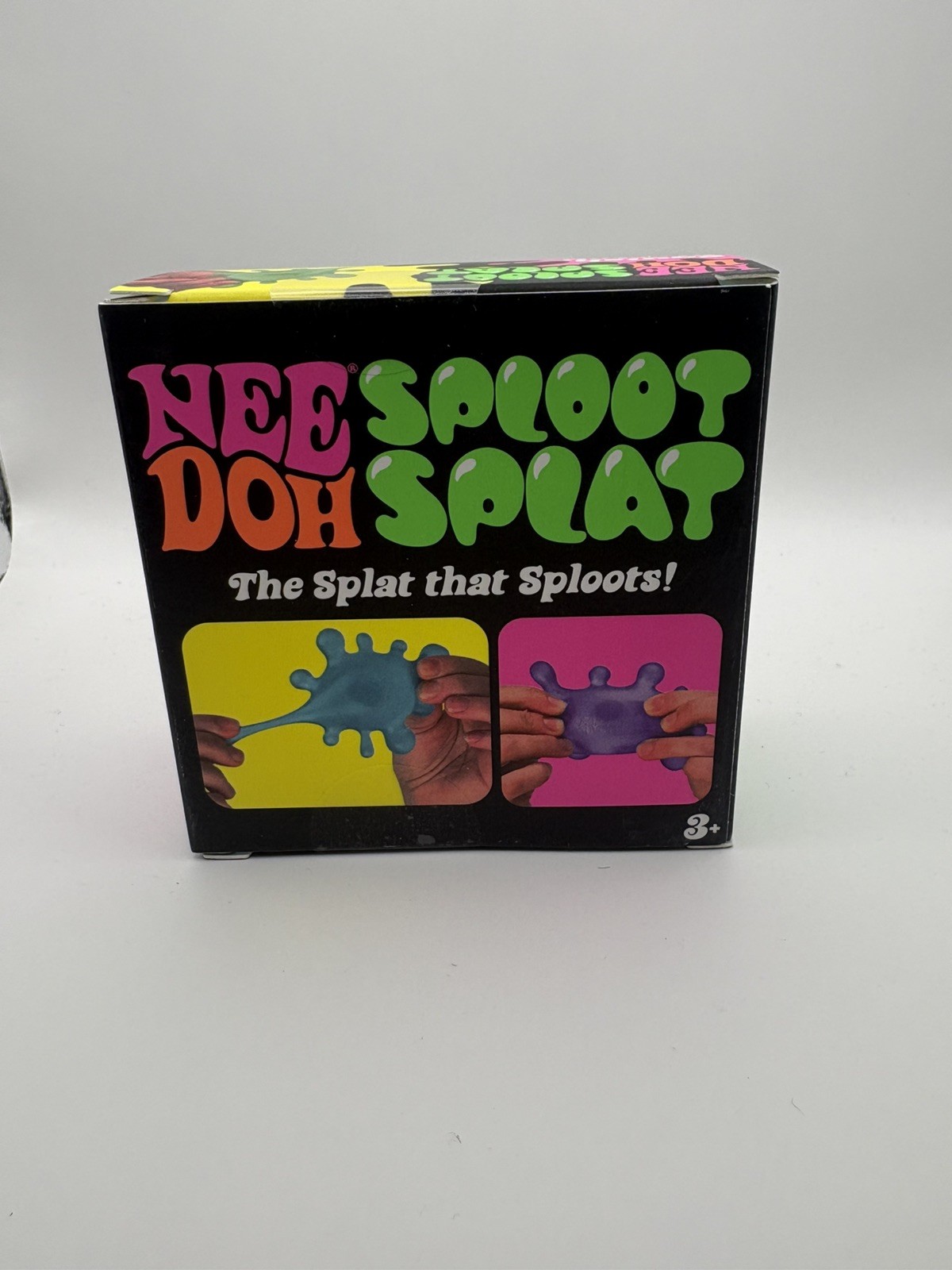 BLUE NeeDoh SPLOOT SPLAT, Nee Doh Splatter Fidget, Nee-doh SplootSplat Squishy.