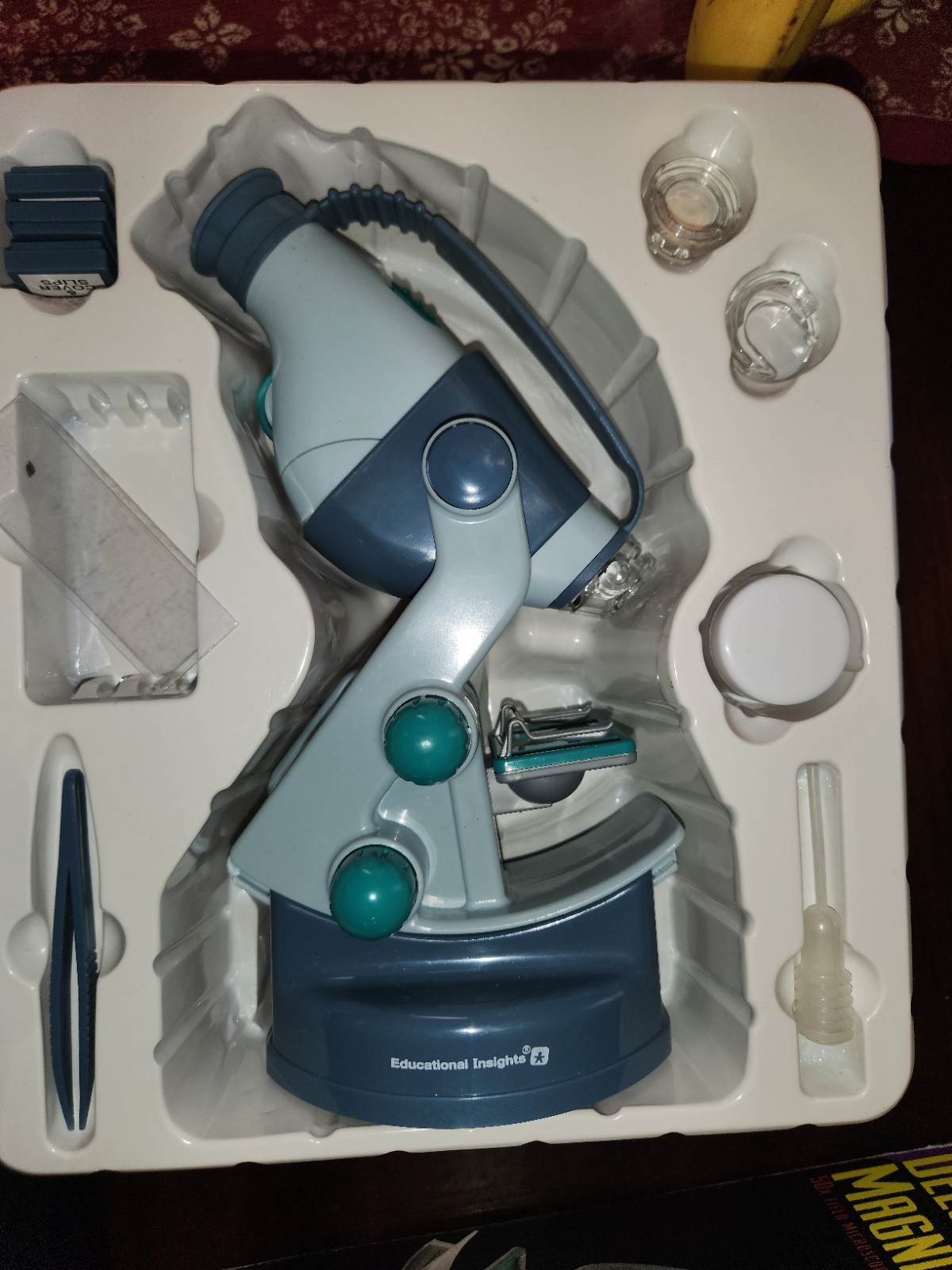 Kids Microscope- Educational Insights -Ages 6+ Geo Safari Deluxe Magniscope