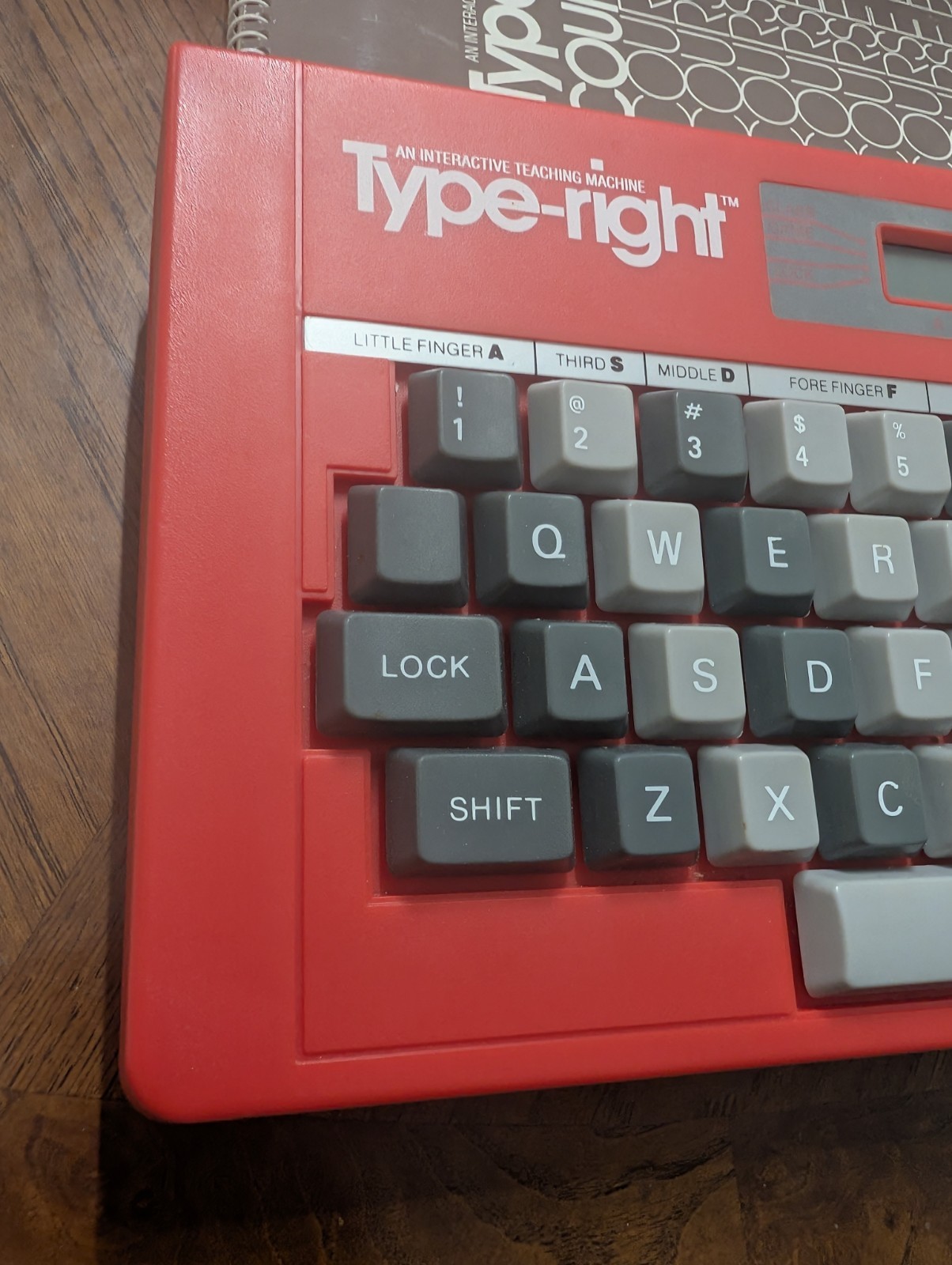 VTG VTech Type-right Typing Game Interactive Teaching Practice Machine 1985 Work