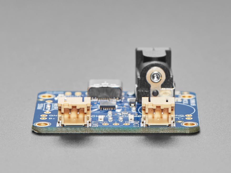 [ Adafruit ADA-390 ] USB / DC / Solar Lithium Ion/Polymer charger – Rev C