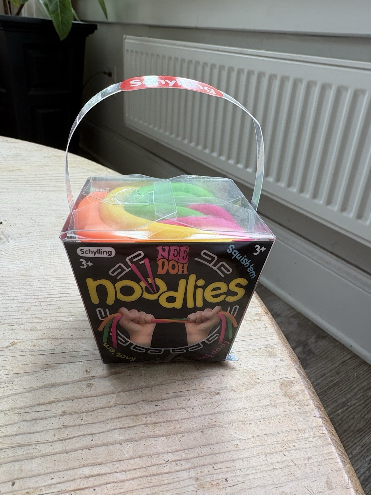 NeeDoh Noodlies Sensory Fidget Toy, RARE Nee Doh Stretchy Noodles 5 Colors USA