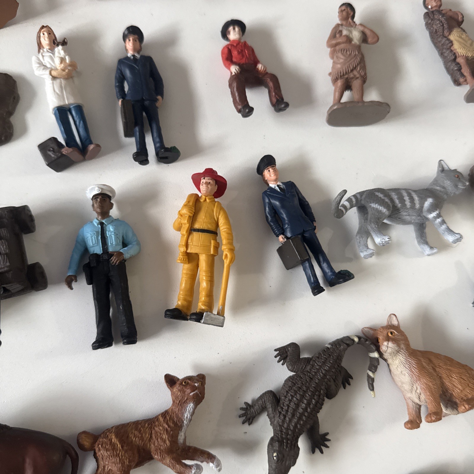 Lot Of 75 Individual Safari Ltd Good Luck Minis (Mini Animals, People)