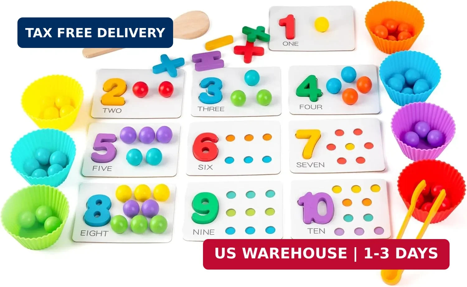Fine Motor Toys，Wooden Peg Board Bead Game for Toddlers – Rainbow Stacking, Colo