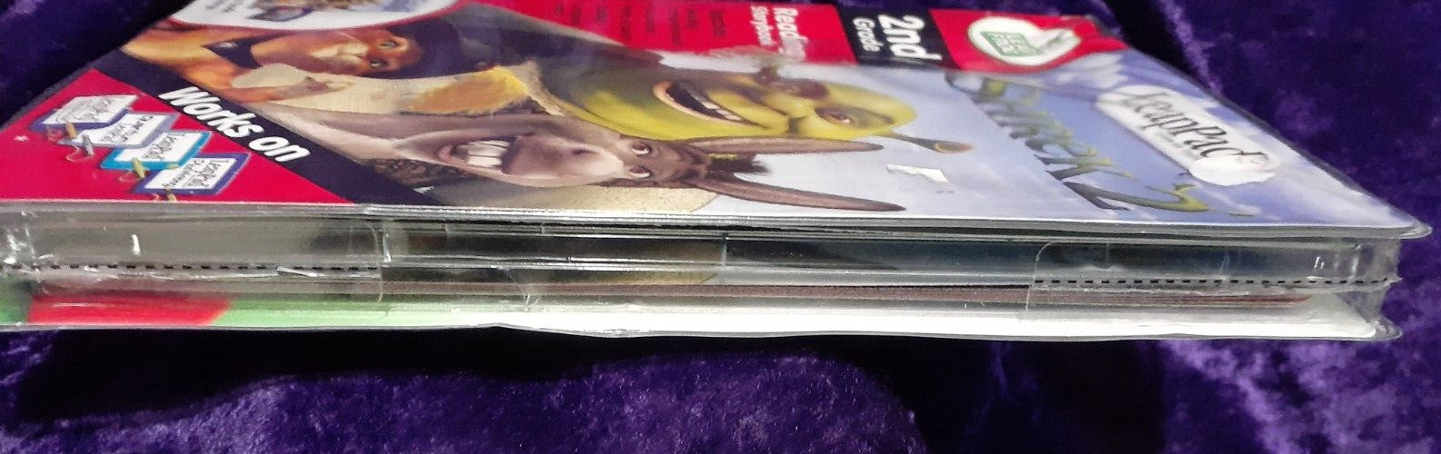 Leap Pad Learning System Shrek 2 2nd Grade Reading Storybook**DENTED BOX**