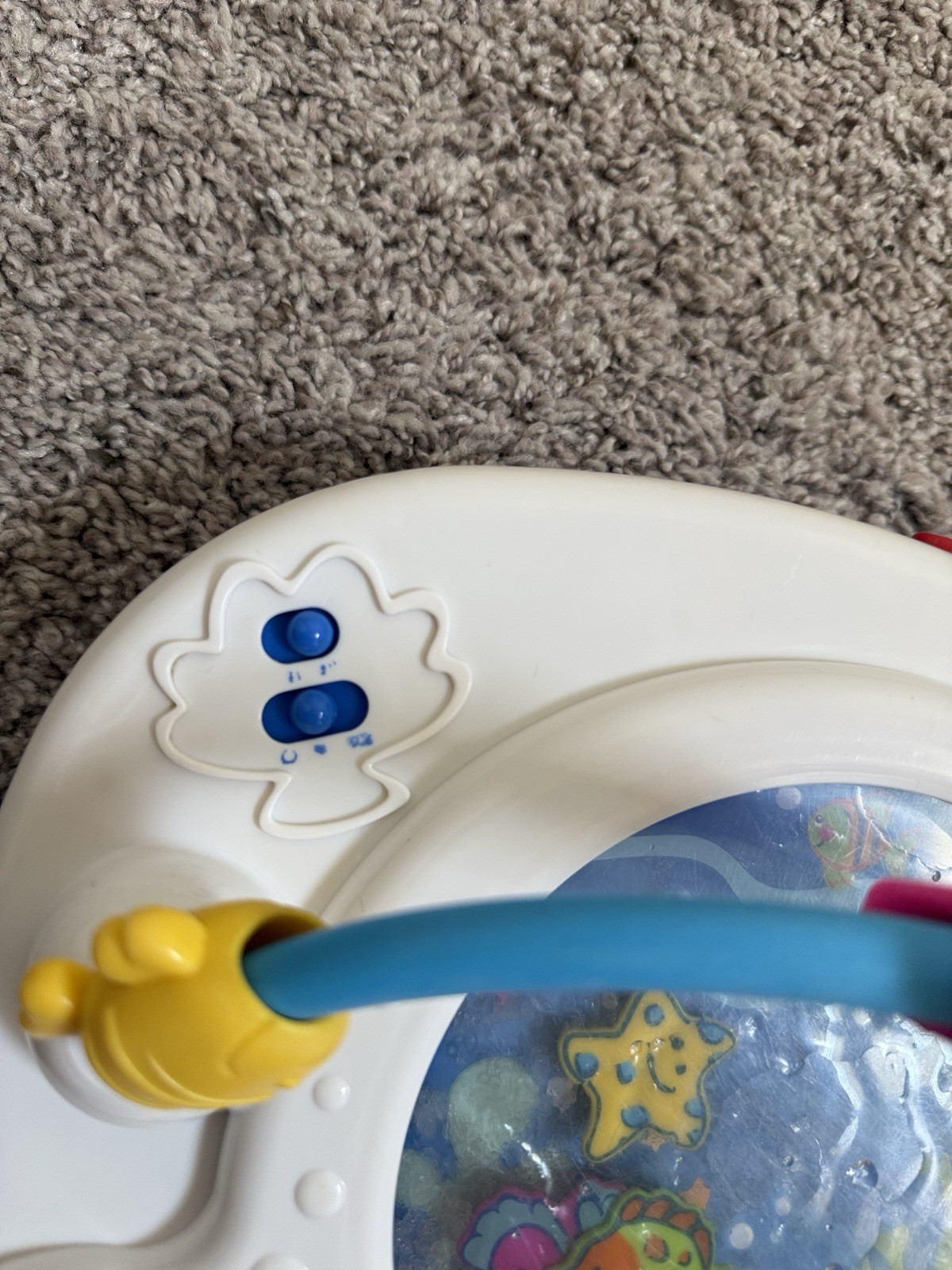 VTG 2004 Fisher Price OCEAN WONDERS Aquarium High Chair Activity Toy
