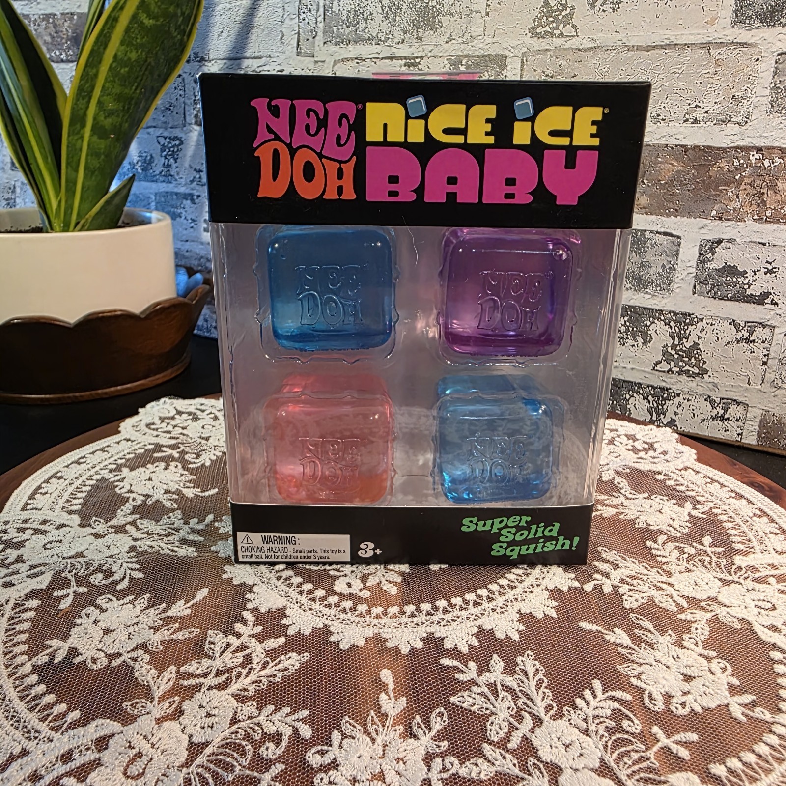 BRAND NEW ~ 4 Pack SEALED Needoh Nice Ice Baby Bundle (Mini Nice Cubes)