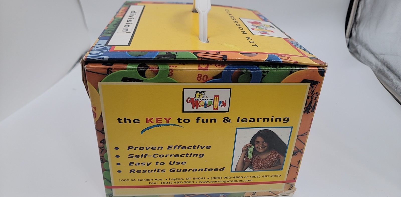 Lot Of 44 Learning Wrap Ups Math Classroom Box Set DIVISION Multiplication Fract