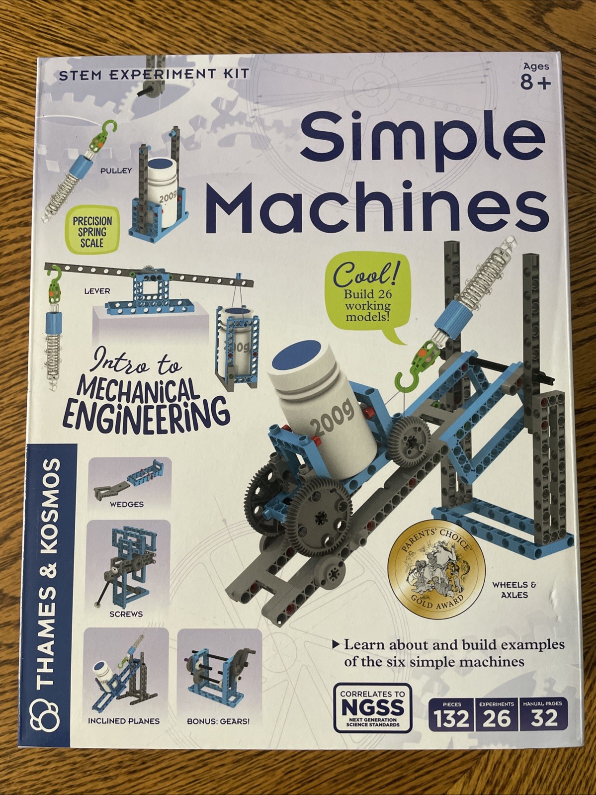 Simple Machines Thames & Kosmos STEM Experiment Kit Science Physics 665069 NEW