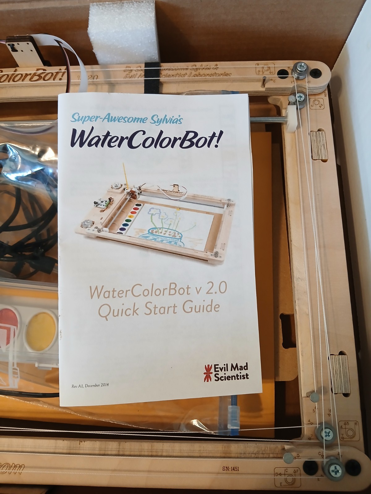 Super Awesome Sylvia’s WaterColorBot- Original Kickstarter Reward – Used Turnson
