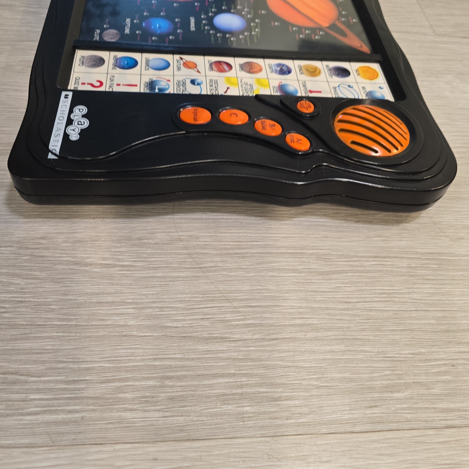 VTG Play Scholastic Solar System Planets Learning Tablet 90s Educational RARE