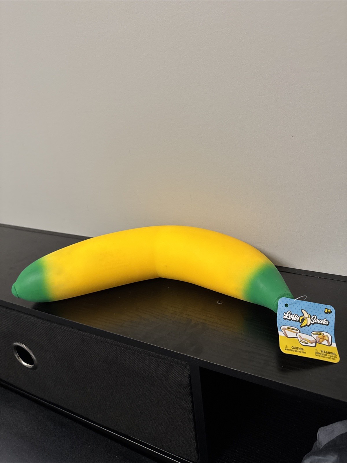 Sunny Days Laffy Snacks Squishy Stretchy Banana Toy 18″ Sensory Viral New W/ TAG