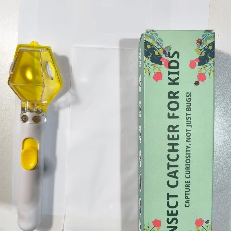Kids Bug Catcher Kit Magnifying Glass Insect Observer Box Science Toy