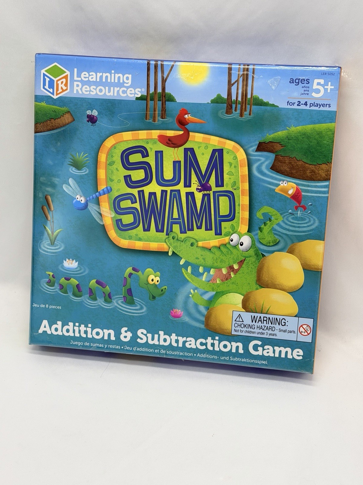 Learning Resources Sum Swamp Addition & Subtraction Game New Ages 5+ LER 5052