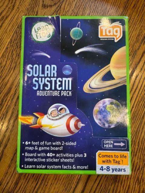 Leap Frog Tag Solar System Adventure Pack Explore Space Ages 4-8 New