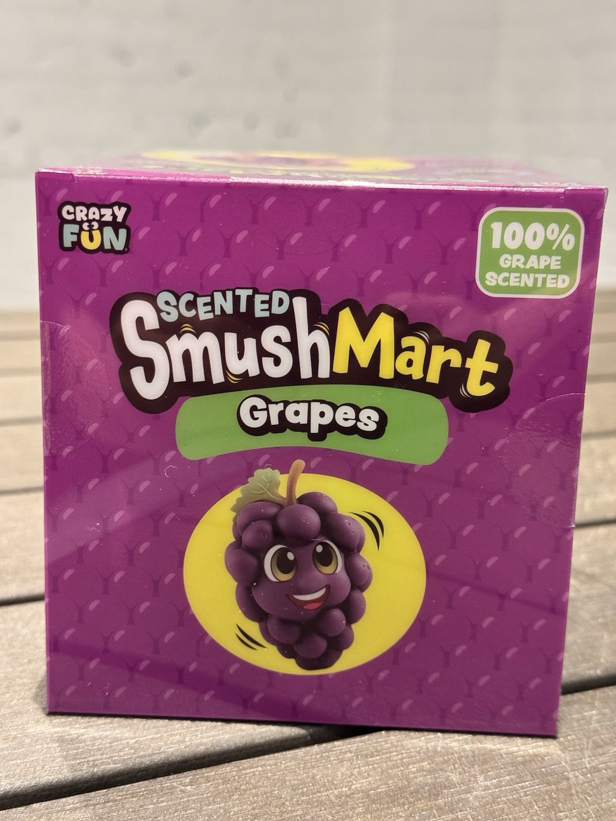 🍇 Smush Mart Scented Grapes JUMBO VIRAL SQUISHY 6” RMS USA Crazy Fun