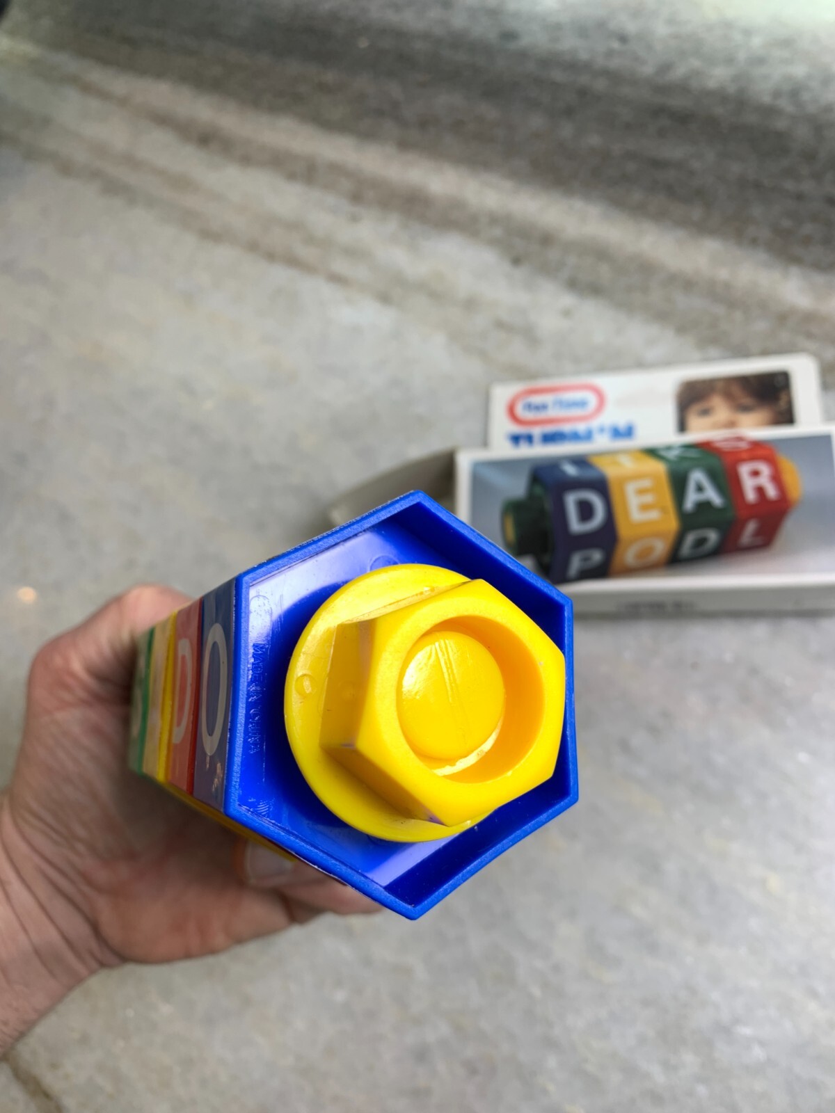 Vintage 1980s 80s Kids Kid’s Youth Spell Spelling Wheel Toy FunTime Turn n Spin