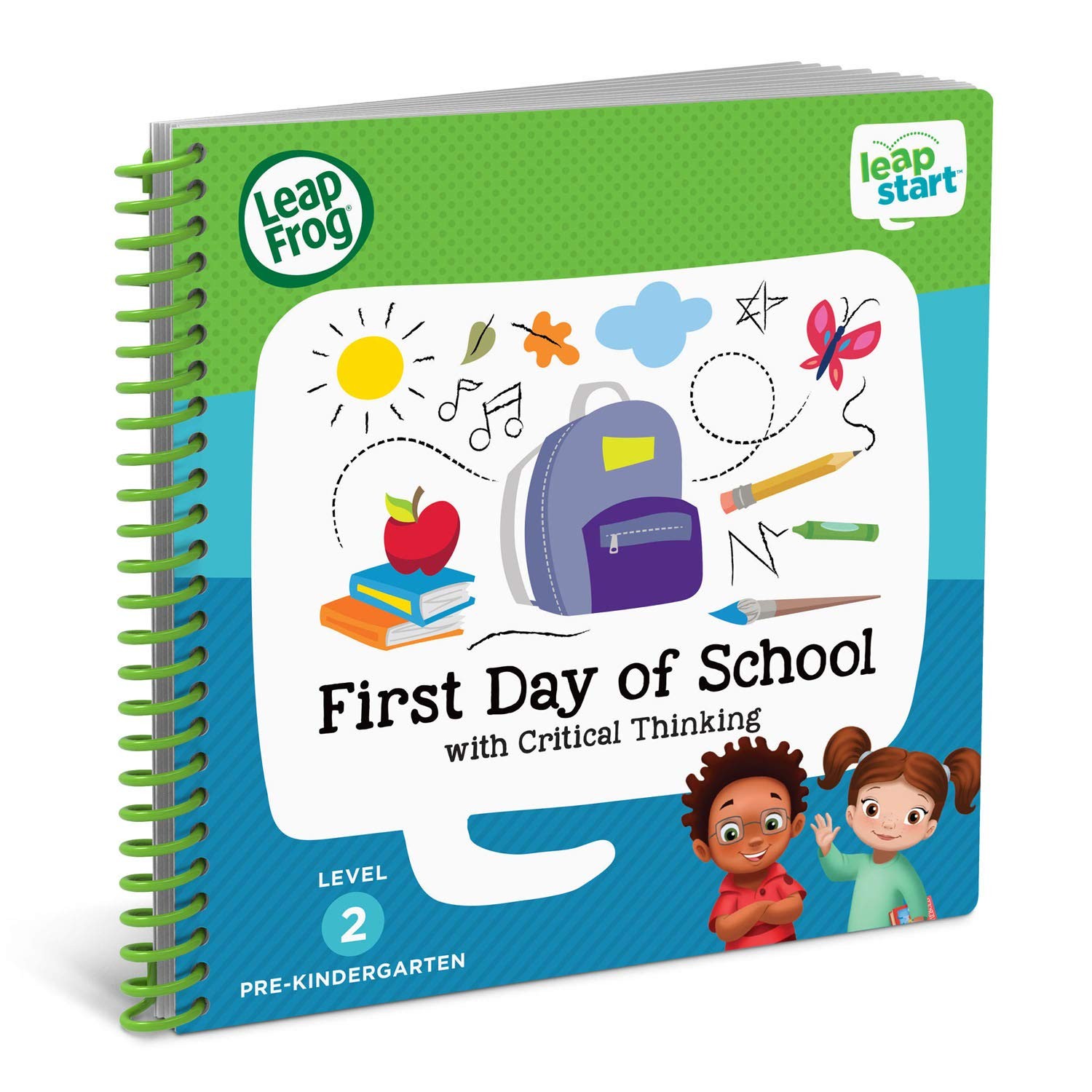 Leapfrog Level 2 First Day Of School Interactive Activity Book For Kids