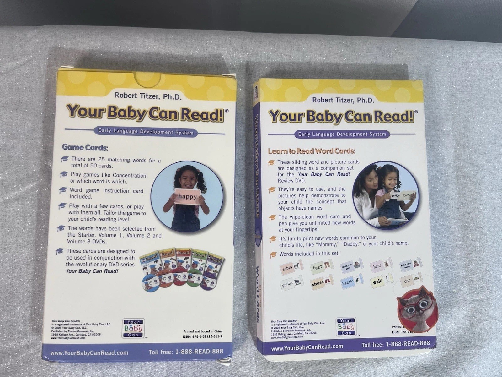 Your Baby Can Read Early Language Development System Word REVIEW & 50 Game Cards