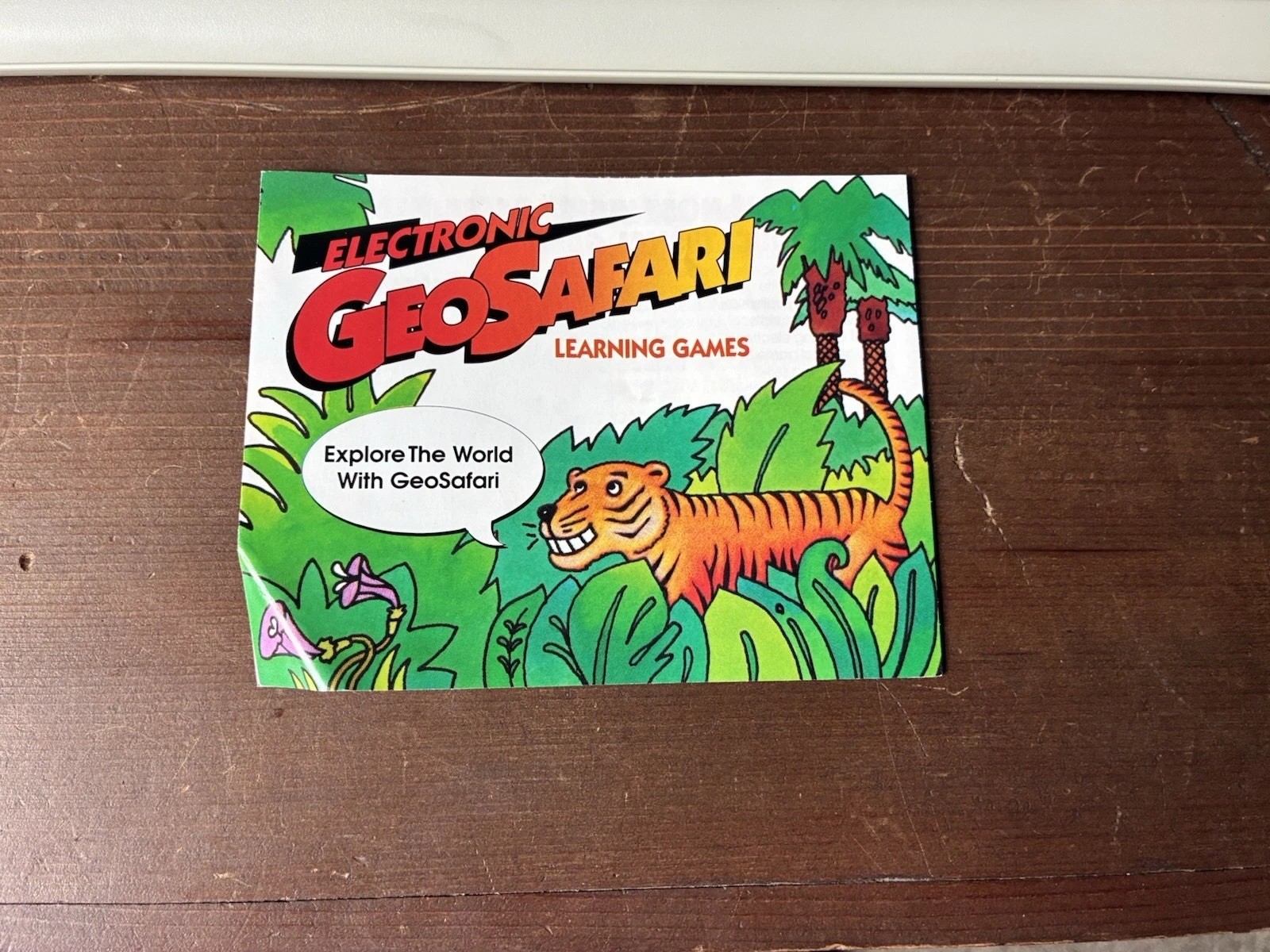 Vintage GeoSafari Geo Safari EI-8700 Electronic Learning Game with 20 Lessons