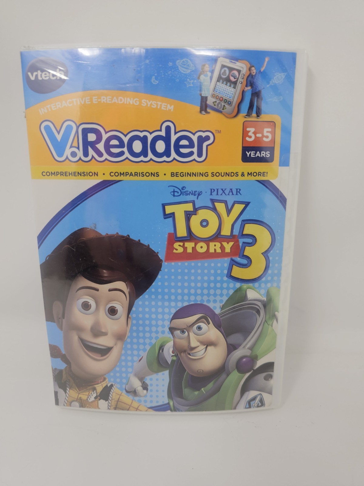 VTech V.Reader Toy Story 3 Interactive E-Reading System Cartridge New Sealed