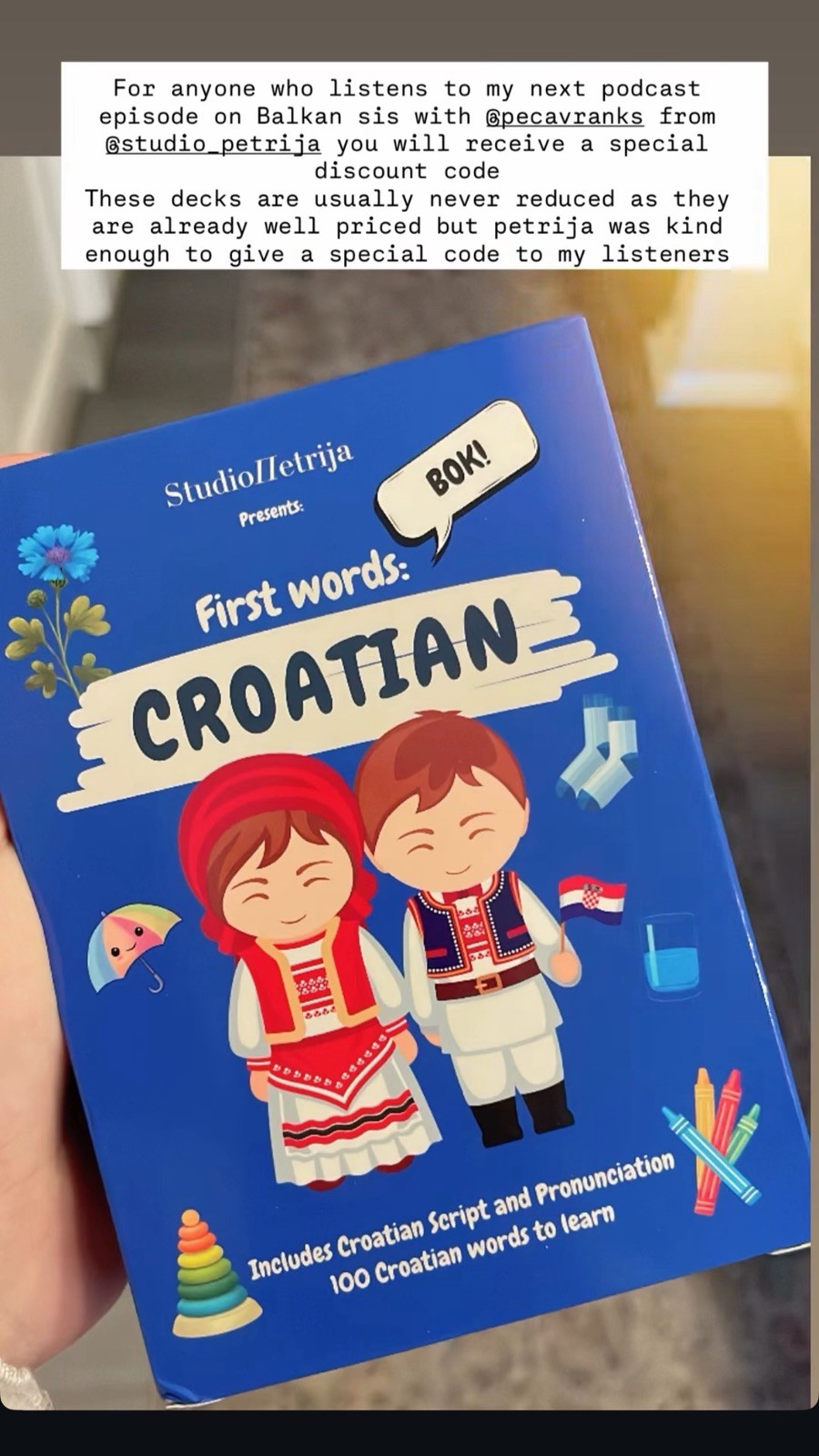 100 First Words in Croatian™ Beginner Flashcards | Bilingual