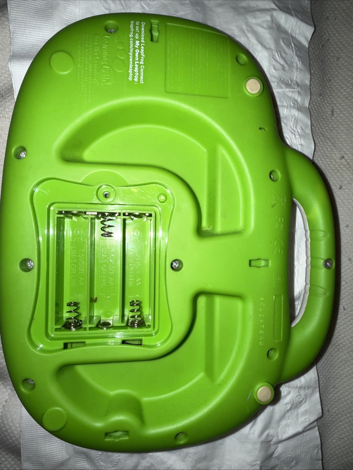 LeapFrog My Own Leaptop Laptop Green Learning Interactive ABC Music Games