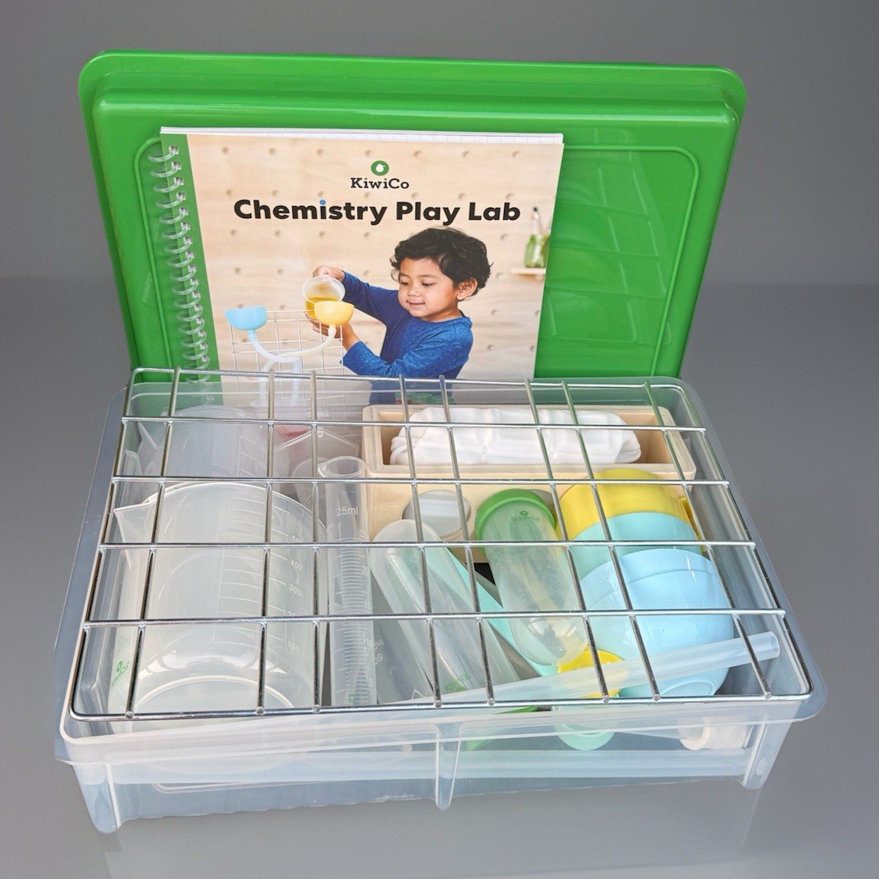 KiwiCo Learn & Grow! Chemistry Play Lab Sensory Play Educational Science Kit New