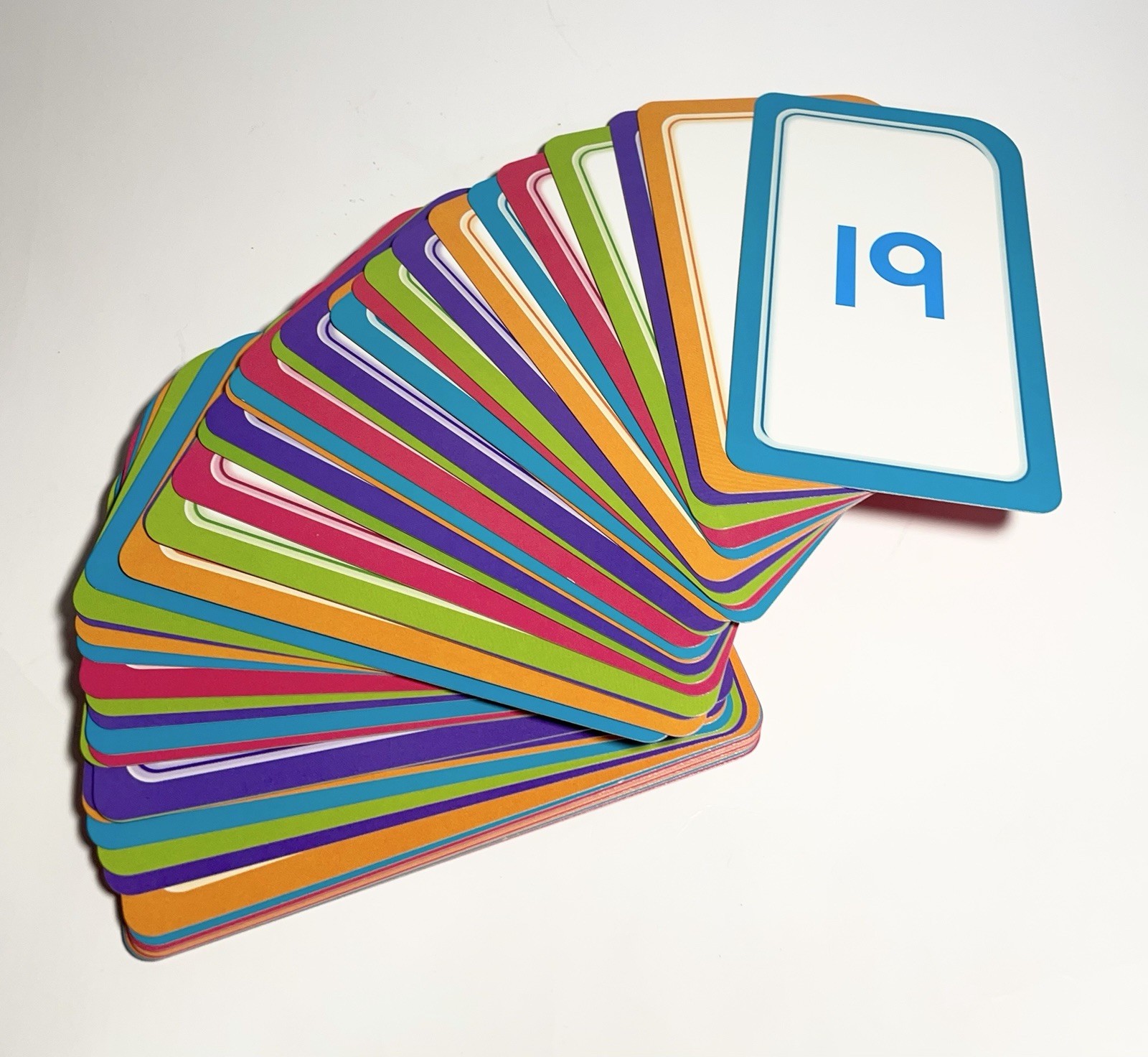 School Zone Numbers 1-100 50 Flash Cards Ages 4-Up
